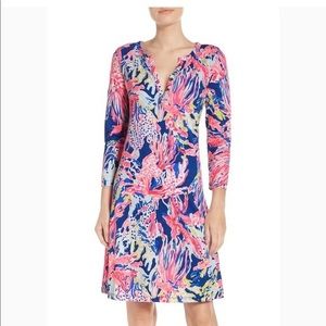 Lilly Pulitzer 23913 Women’s Banyan Dress Sunken Treasure Size Large